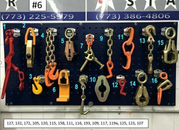 SET#6    AUTO BODY FRAME MACHINE 16 PIECE TOOL AND CLAMP SET SPECIAL PRICING!