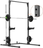 Power Squat Rack Weight Lifting Adjustable with Pull Up Bar for Home Gym