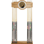 Hunt Deer 30 in. Wooden Billiard Cue Rack with Mirror