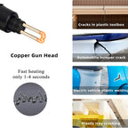 70W Hot Stapler Plastic Welding Machine Plastic Bumper Soldering Iron GaraTools Car Bumpers Repair Kits PVC Welder Gun