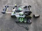Ego Boost Electric Lawnmower With 3 Batteries and 1 Charger Read Description