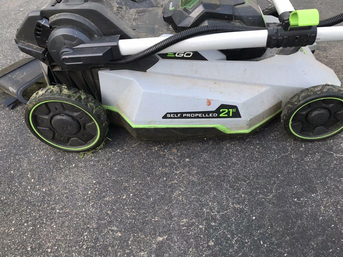 Ego Boost Electric Lawnmower With 3 Batteries and 1 Charger Read Description