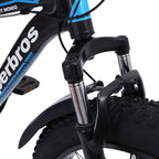Fat Tire Mens Mountain Bike,17-Inch/Medium High-Tensile Aluminum Frame, 21-Speed, 26-inch Wheels,4.0 Fat tire MTB Mountain Bike for Mens,Outdoor Bicycle Aluminum Frame, up to 440lbs