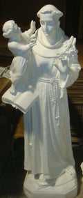 55" ST. ANTHONY religious outdoor fiberglass statue