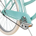 Huffy 26 In. Nel Lusso Women's Classic Beach Cruiser Bike, Mint Green