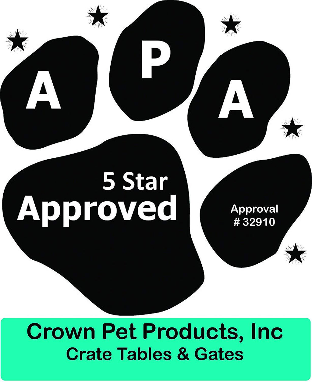 Crown Pet Products Pet Crate End Table