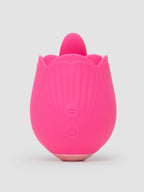 Skins Rose Buddies Rose Flix Licking Clitoral Vibrator, Pink