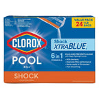 pool spa hot tub xtrablue shock algaecide treatment 1lb bag case 24 pack