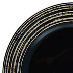 Bryson Black 16 Piece Dinnerware Set, Service for 4