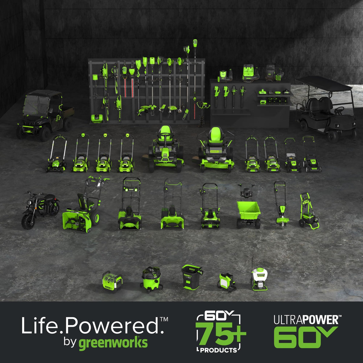 60V 17" Brushless Cordless Push Lawn Mower, 2-in-1 Mulching/Bagging, 4.0Ah Battery and 3A Charger(40min Runtime)