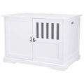 TRIXIE Wooden Dog House White Kennel