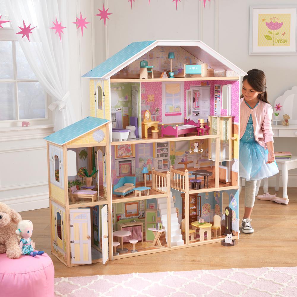 Majestic Mansion Dollhouse Play Set