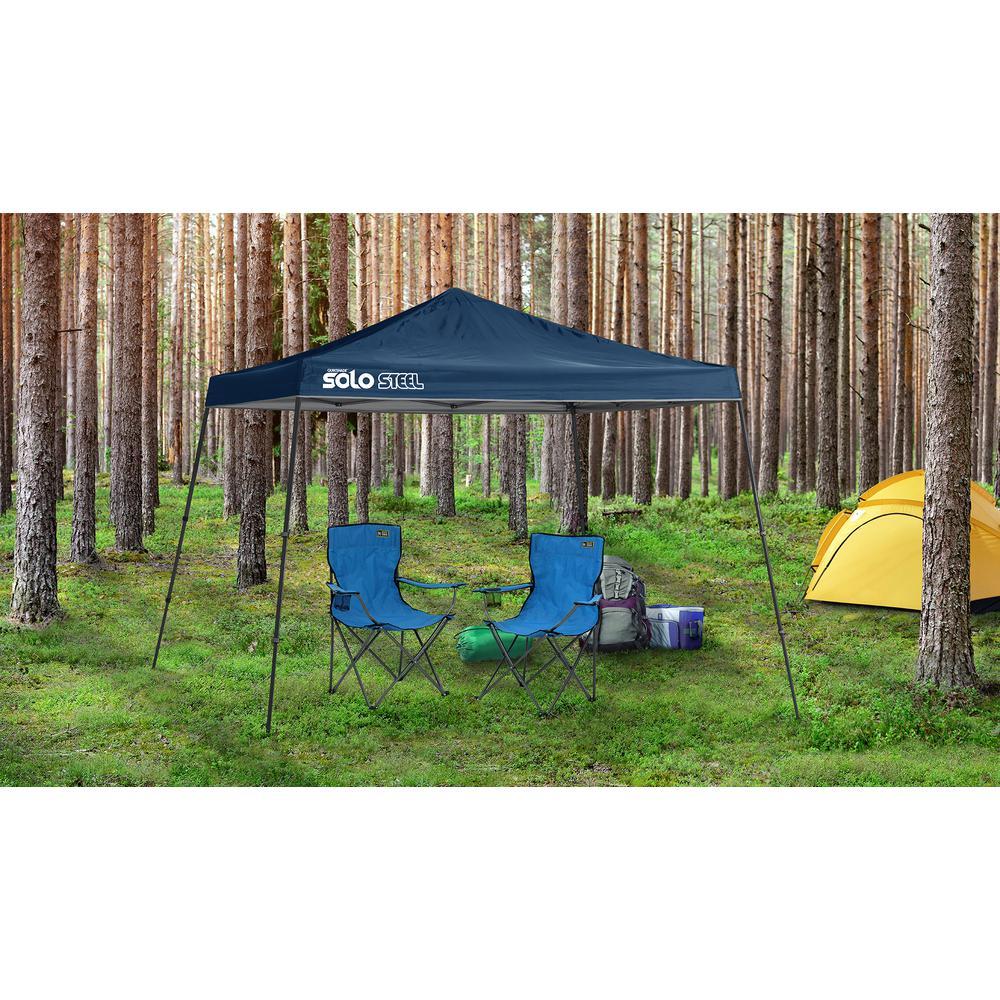 Solo90 11 ft. x 11 ft. Midnight Blue Slant Leg Canopy