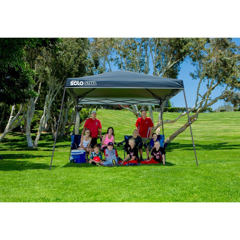 Solo90 11 ft. x 11 ft. Midnight Blue Slant Leg Canopy
