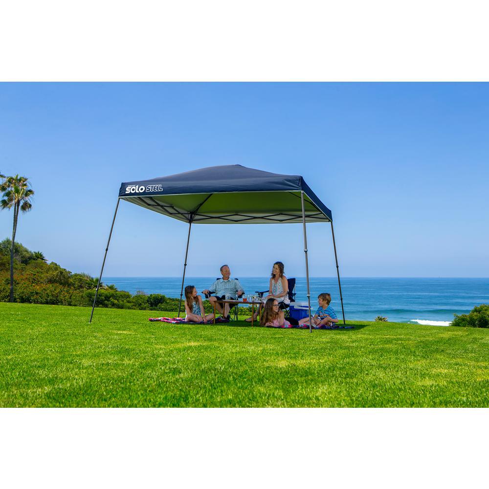 Solo90 11 ft. x 11 ft. Midnight Blue Slant Leg Canopy