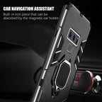 Luxury Shockproof Armor Case For Samsung Note 9 with Car Magnetic Ring Stand