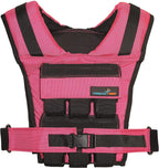 Gymnastics Power - Weighted Vest 25lb Removable Iron Weights for Men and Women Weighted Vest Workout for Calisthenics and Fitness Sport Training (Pink)