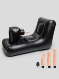 Dark Magic Inflatable Remote Control Thrusting Sex Machine, Black