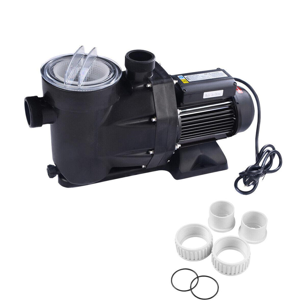 1.5hp swimming pool electric pump spa dc 5040 gph 1-1/2" npt water above ground