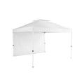 NS HPP 100 10 ft. x 10 ft. Commercial Instant Canopy-Pop Up Tent with Wall Panel White