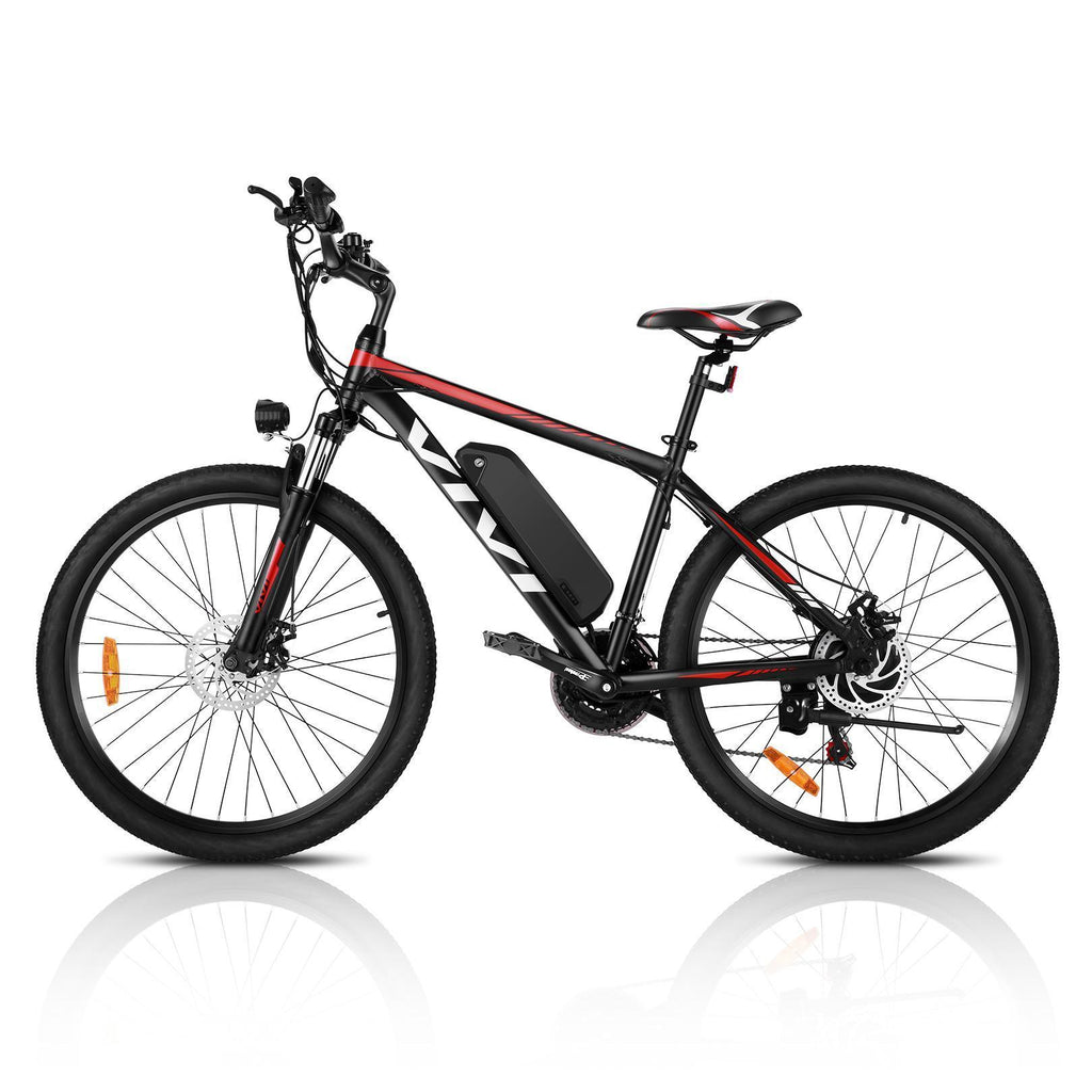 VIVI 26" 350W Electric Bike Electric Mountain Bicycle for Adults,  Aluminum Alloy Electric Mountain Bicycle 20MPH Adult Bike with Removable 10.4Ah  Lithium-Ion Battery &amp; 21 Professional Speed Shifter