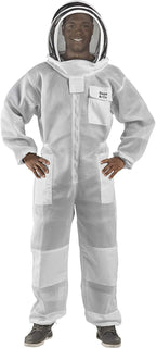 bees &amp; co u84 ultralight beekeeper suit with fencing veil