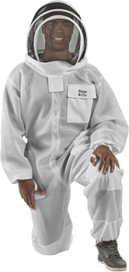 bees &amp; co u84 ultralight beekeeper suit with fencing veil