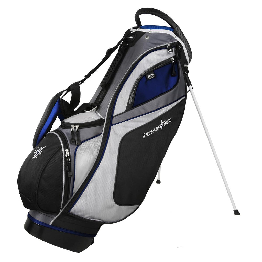 Powerbilt TPS Dunes 14-Way Black/Blue Stand Golf Bag