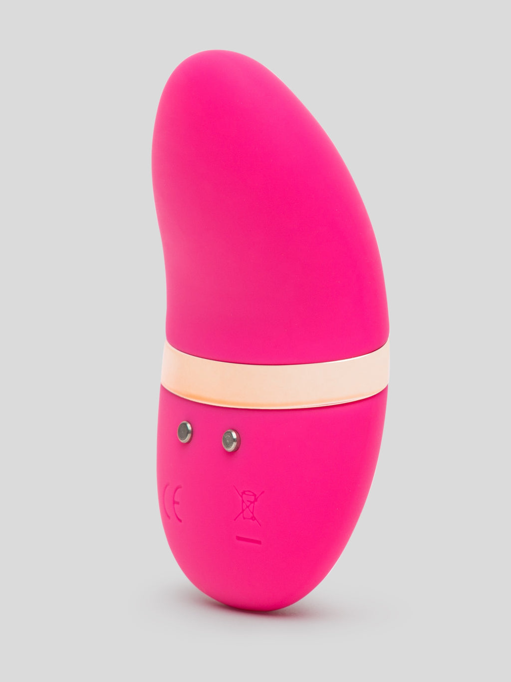 Lovehoney Rechargeable Clitoral Pebble Vibrator , Pink