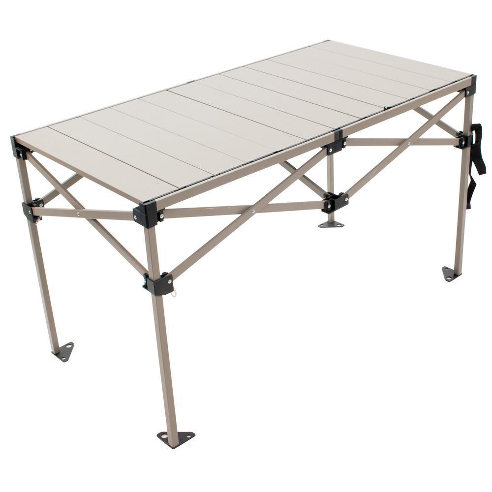 25 in. x 48 in. Aluminum Camp Table