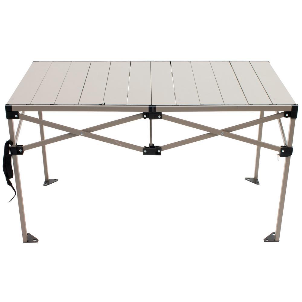 25 in. x 48 in. Aluminum Camp Table