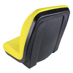 e-lva19221 flip-up seat for john deere tractors 1023e, 3025e, 3032e, 3038e, 3203