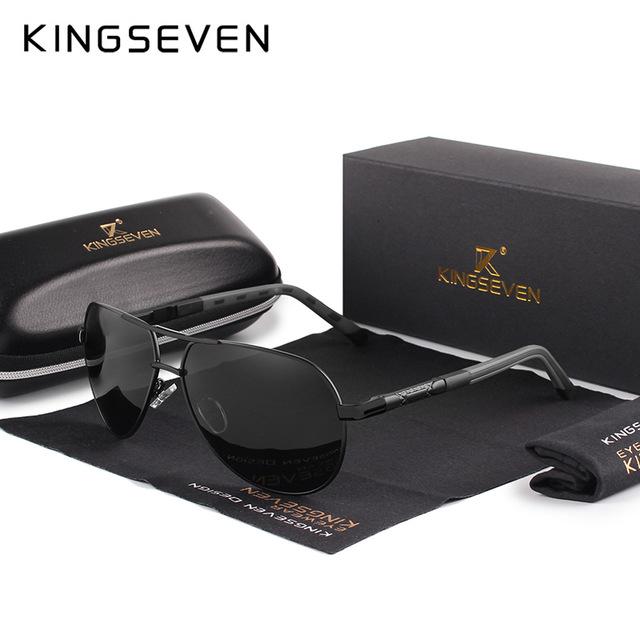 Men's Brand Design Pilot Polarized Sunglasses