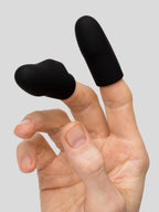 ElectraStim Silicone Noir Electro Finger Sleeves , Black