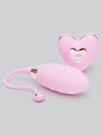Amour Rechargeable Remote Control Love Egg Vibrator, Pink