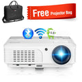 1080p android smart wifi projector full hd proyector airplay bt movie tv 5000lms