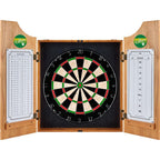 20.5 in. Boston Celtics Hardwood Classics NBA Wood Dart Cabinet Set