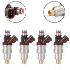 1996-2008 TOYOTA LAND CRUISER 4PCS Fuel Injectors 23209-79095 2325075050 Generic