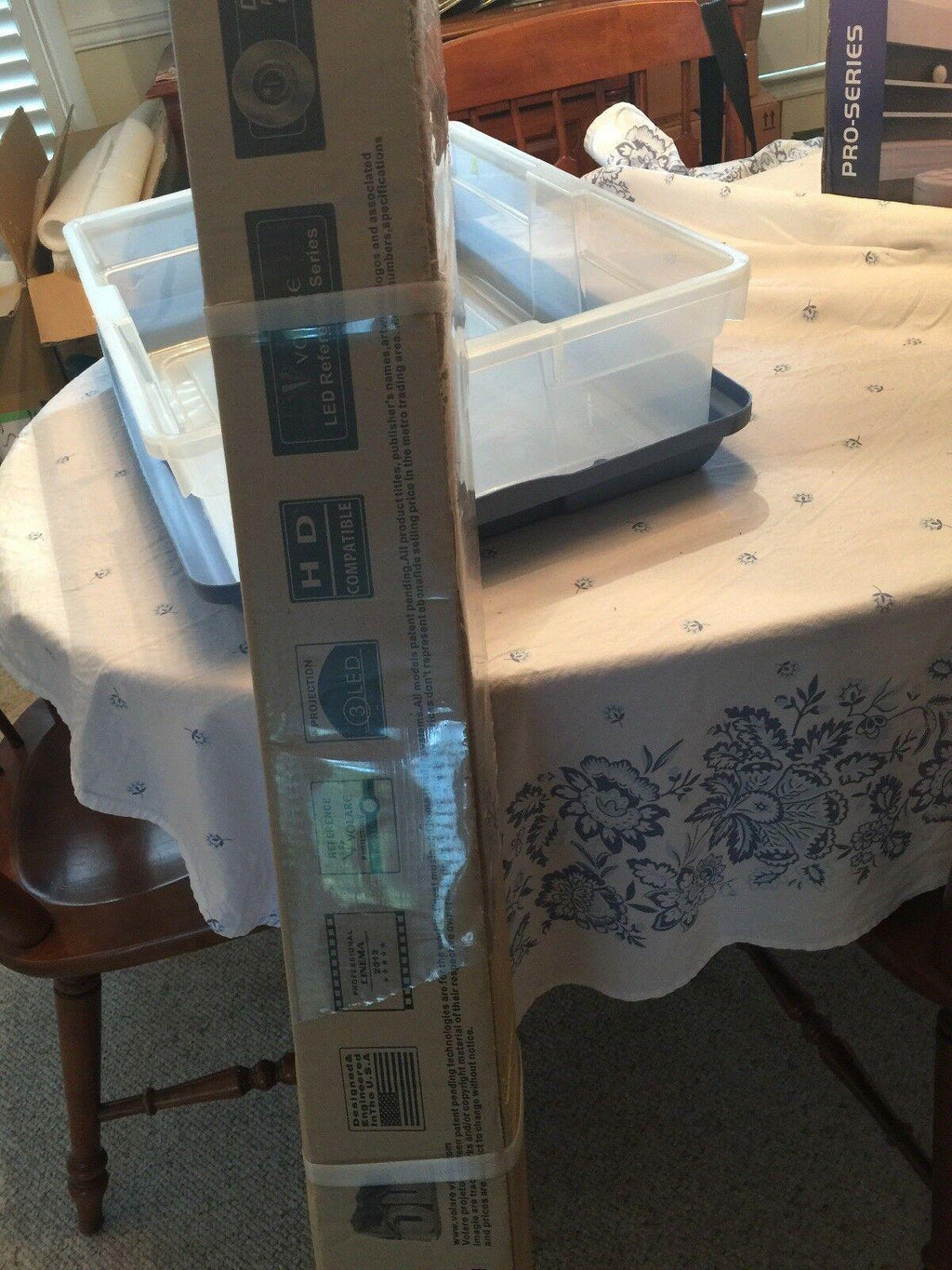 projection tv, screen, surround sound