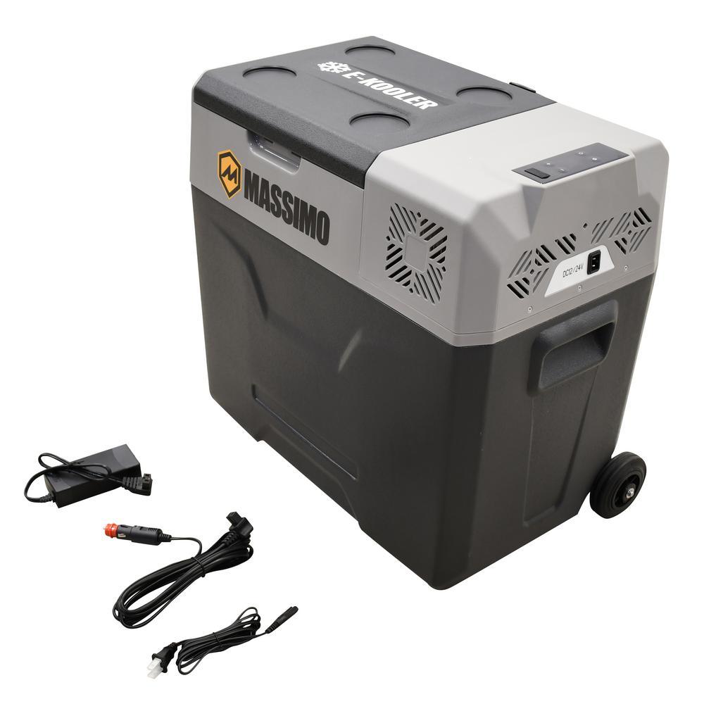 E-Kooler 52 qt. Electric Portable Cooler Mini Fridge
