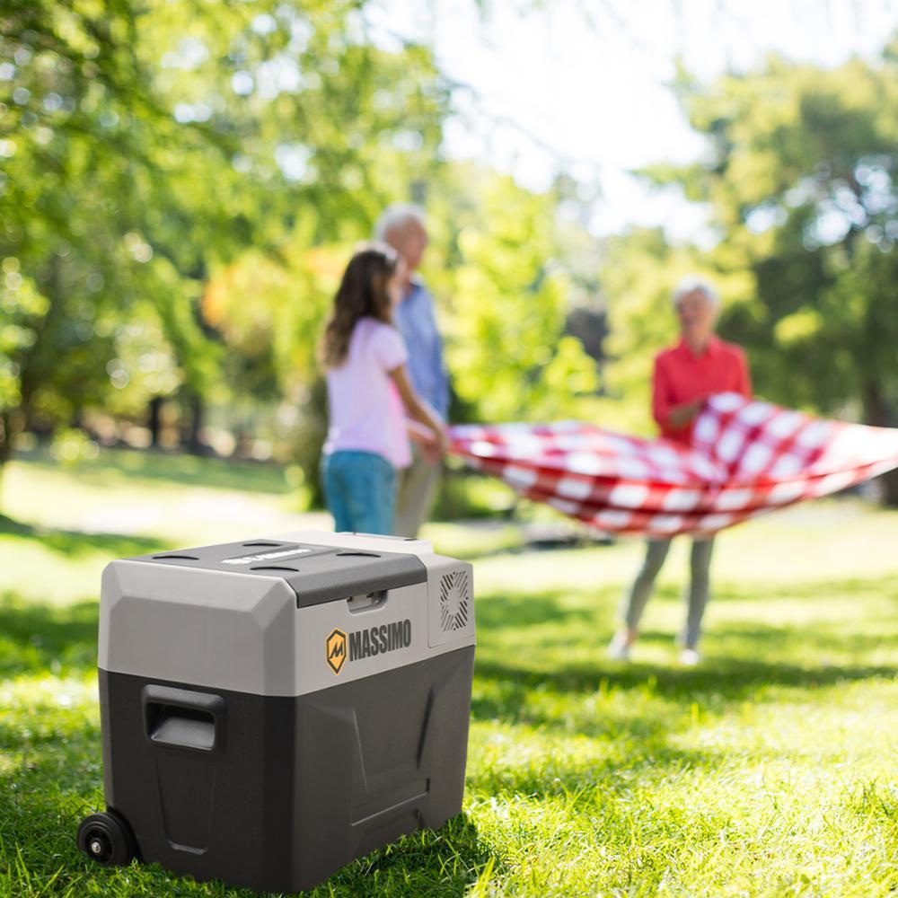 E-Kooler 52 qt. Electric Portable Cooler Mini Fridge