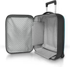Flex Vega Cabin Plus Collapsible Suitcase - Fully Collapsible, Hardshell, Silent, Coated Wheels for Smooth Gliding, Scratch, Water &amp; Impact Resistant Carry-On 21-Inch (11.8 Gal packing volume), Deep Lagoon