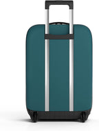 Flex Vega Cabin Plus Collapsible Suitcase - Fully Collapsible, Hardshell, Silent, Coated Wheels for Smooth Gliding, Scratch, Water &amp; Impact Resistant Carry-On 21-Inch (11.8 Gal packing volume), Deep Lagoon