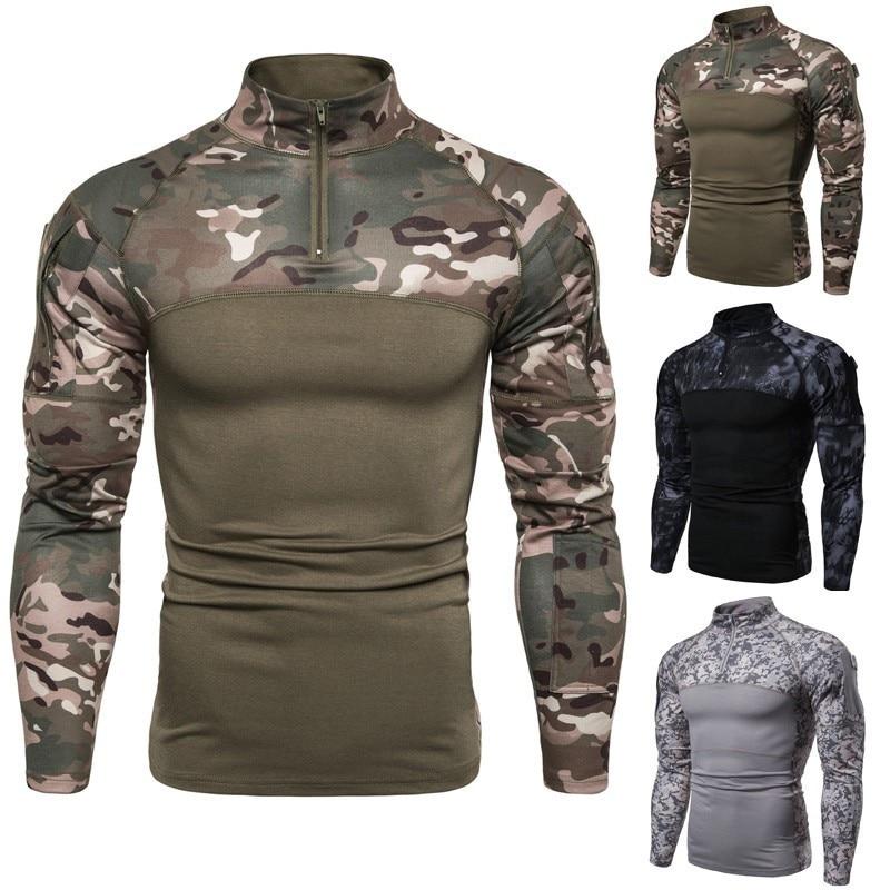 Military Army Tactical T Shirt Men Combat Shirt