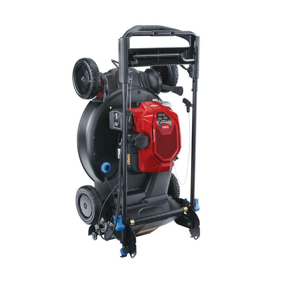 Self Propelled Lawn Mower 21 in. 163cc Engine F Handle Aluminum