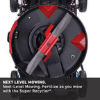Self Propelled Lawn Mower 21 in. 163cc Engine F Handle Aluminum