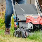 Self Propelled Lawn Mower 21 in. 163cc Engine F Handle Aluminum