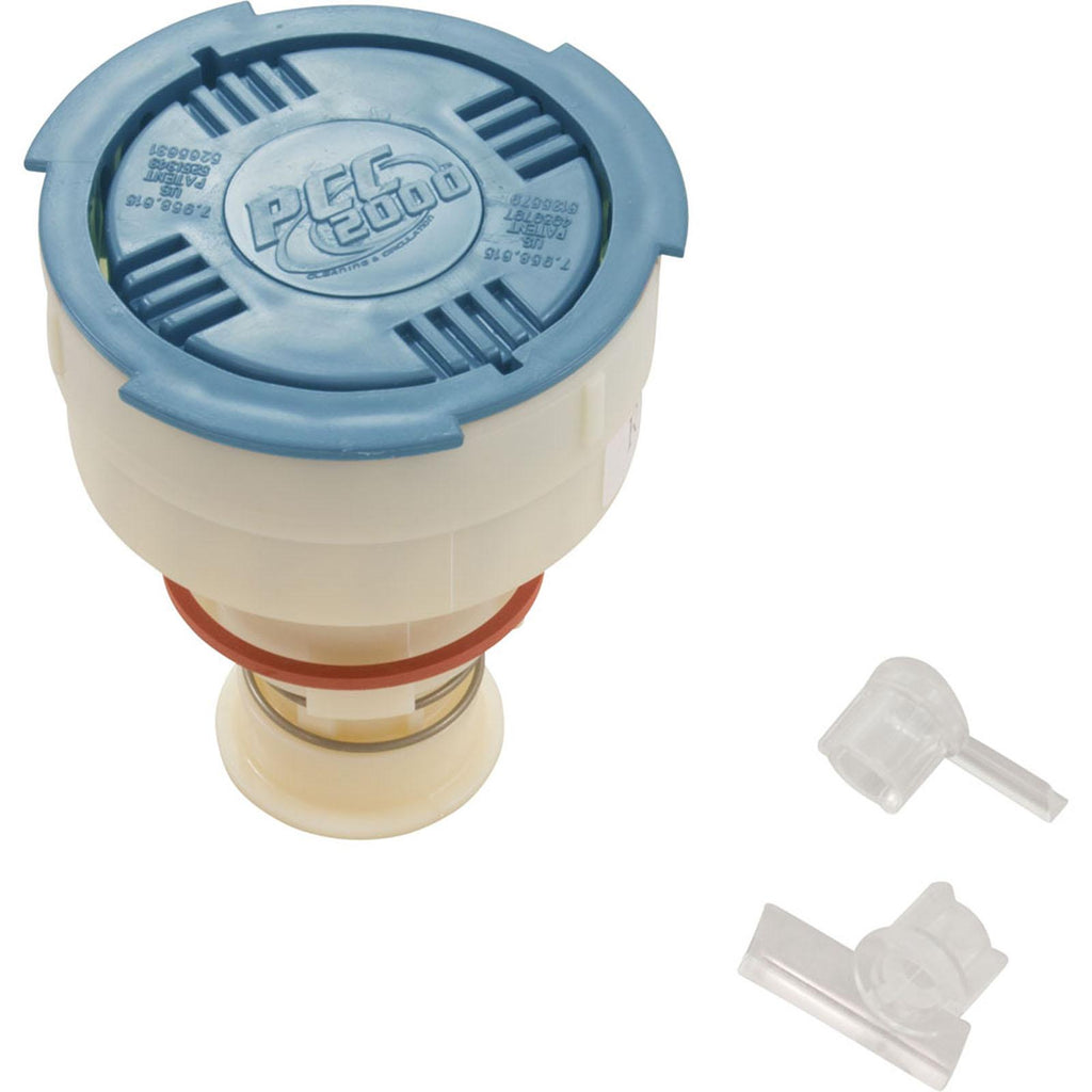 Paramount Pools Cleaning Head, Paramount PCC2000, Rotating Nozzle, Light Blue