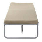 CottaCot 75 in. x 31 in. Steel Frame Memory Foam Mattress Cot