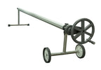 sun2solar 25' wide easy gear stainless steel swimming pool solar reel
